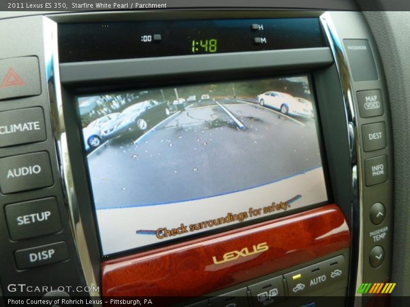 Starfire White Pearl / Parchment 2011 Lexus ES 350