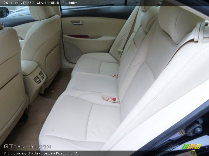 Obsidian Black / Parchment 2011 Lexus ES 350