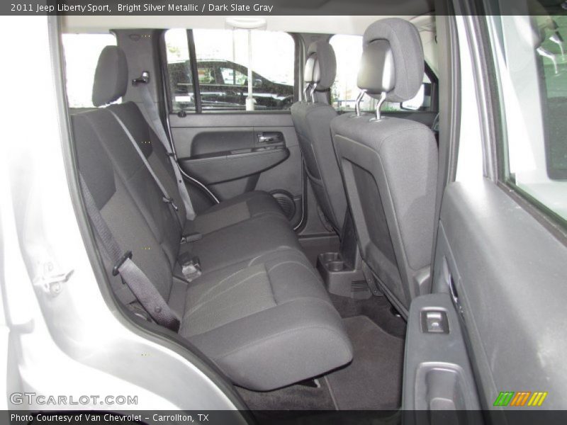 Bright Silver Metallic / Dark Slate Gray 2011 Jeep Liberty Sport