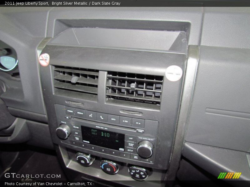 Bright Silver Metallic / Dark Slate Gray 2011 Jeep Liberty Sport