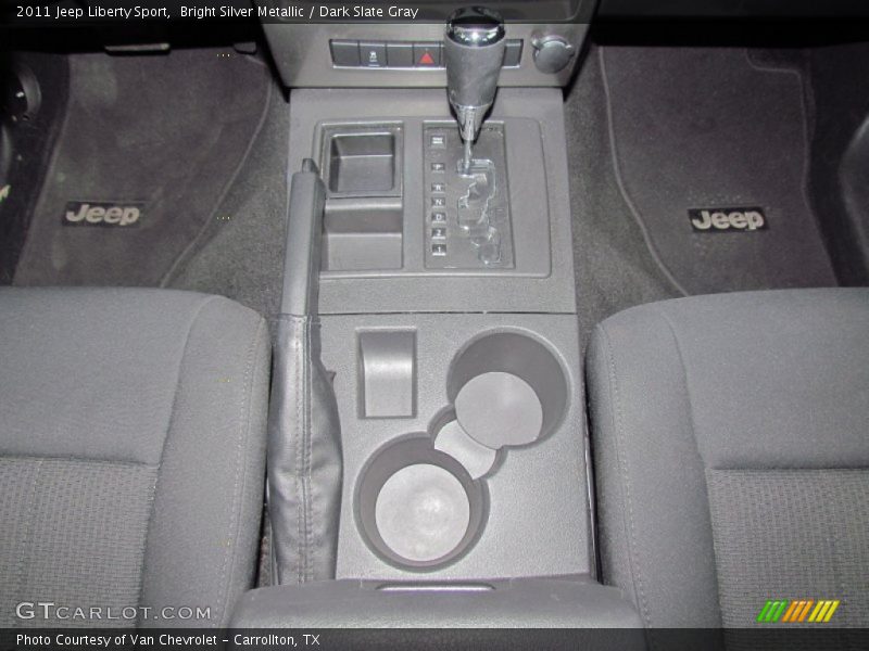 Bright Silver Metallic / Dark Slate Gray 2011 Jeep Liberty Sport