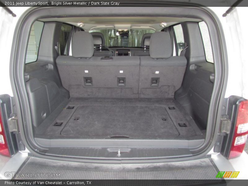 Bright Silver Metallic / Dark Slate Gray 2011 Jeep Liberty Sport