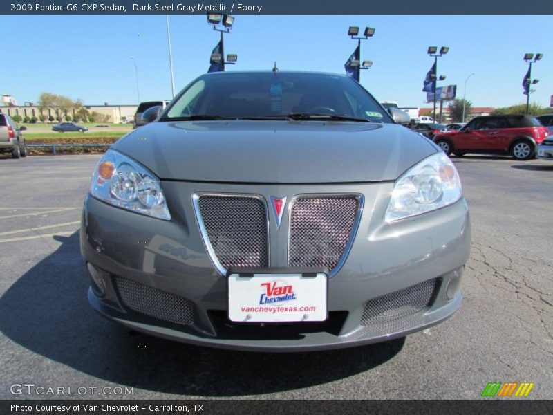 Dark Steel Gray Metallic / Ebony 2009 Pontiac G6 GXP Sedan