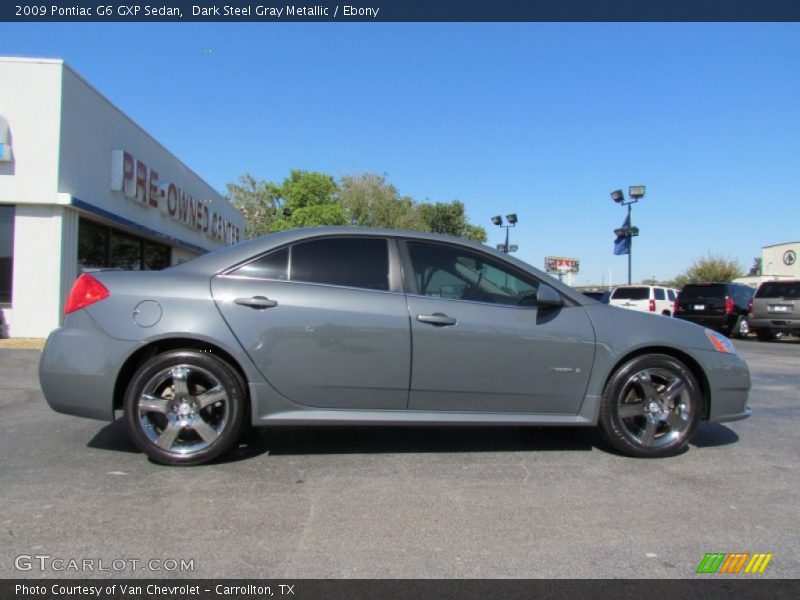 Dark Steel Gray Metallic / Ebony 2009 Pontiac G6 GXP Sedan