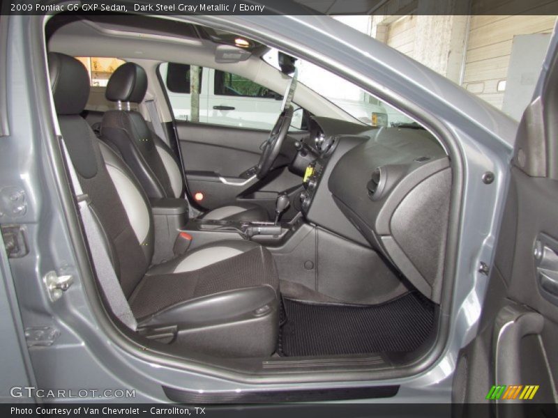  2009 G6 GXP Sedan Ebony Interior