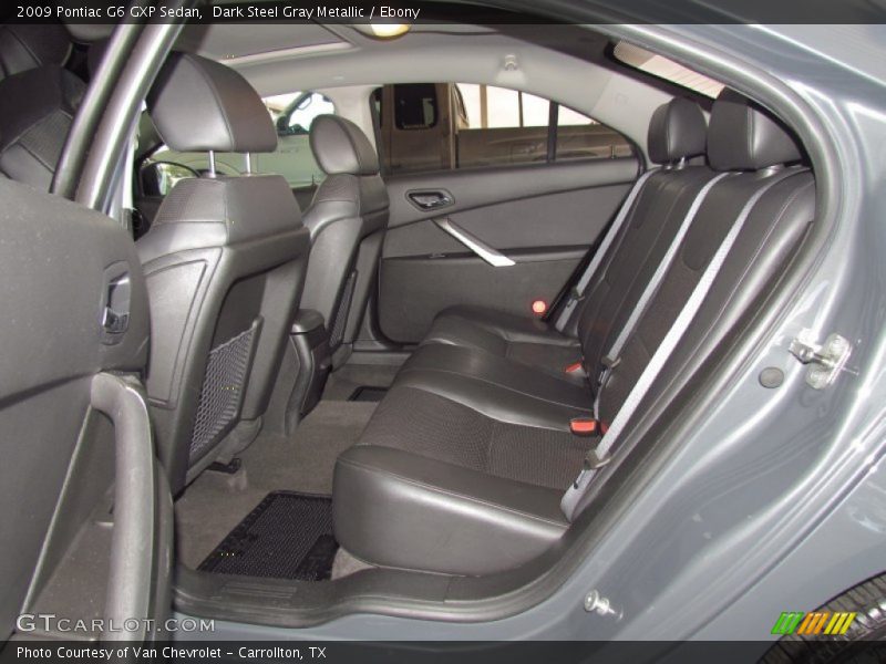 Dark Steel Gray Metallic / Ebony 2009 Pontiac G6 GXP Sedan