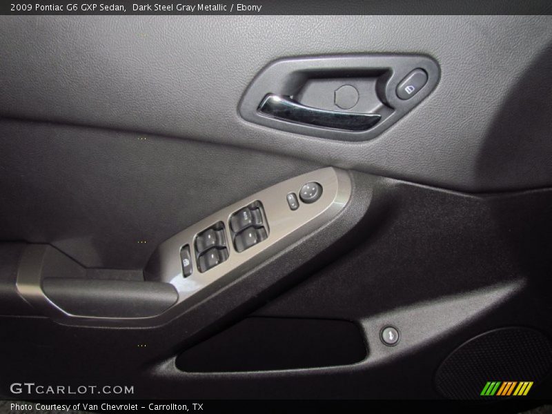 Dark Steel Gray Metallic / Ebony 2009 Pontiac G6 GXP Sedan