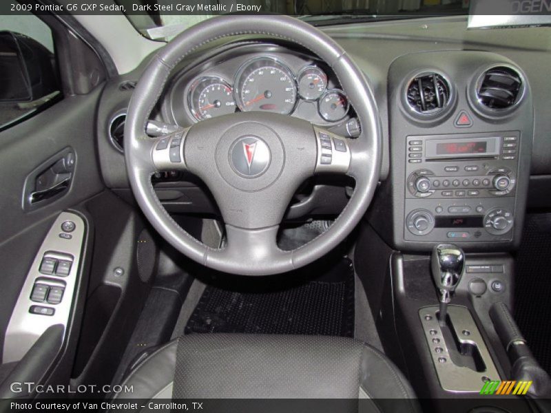 Dark Steel Gray Metallic / Ebony 2009 Pontiac G6 GXP Sedan