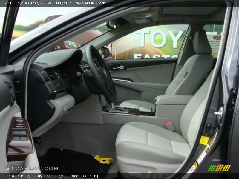 Magnetic Gray Metallic / Ash 2012 Toyota Camry XLE V6