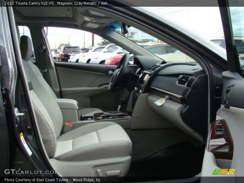 Magnetic Gray Metallic / Ash 2012 Toyota Camry XLE V6