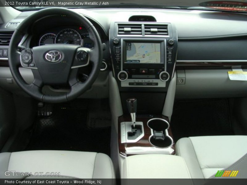Magnetic Gray Metallic / Ash 2012 Toyota Camry XLE V6
