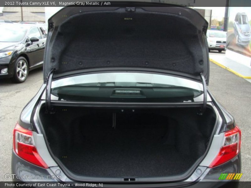 Magnetic Gray Metallic / Ash 2012 Toyota Camry XLE V6
