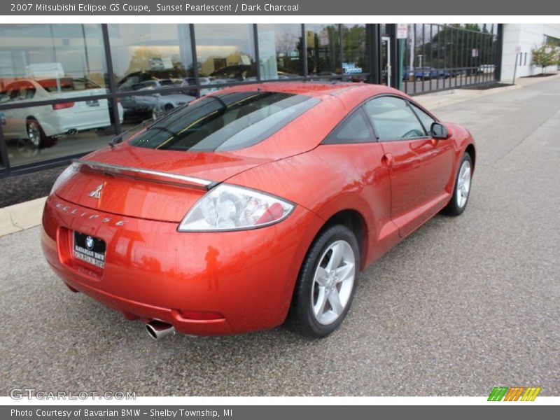 Sunset Pearlescent / Dark Charcoal 2007 Mitsubishi Eclipse GS Coupe