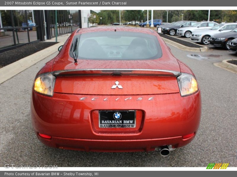 Sunset Pearlescent / Dark Charcoal 2007 Mitsubishi Eclipse GS Coupe