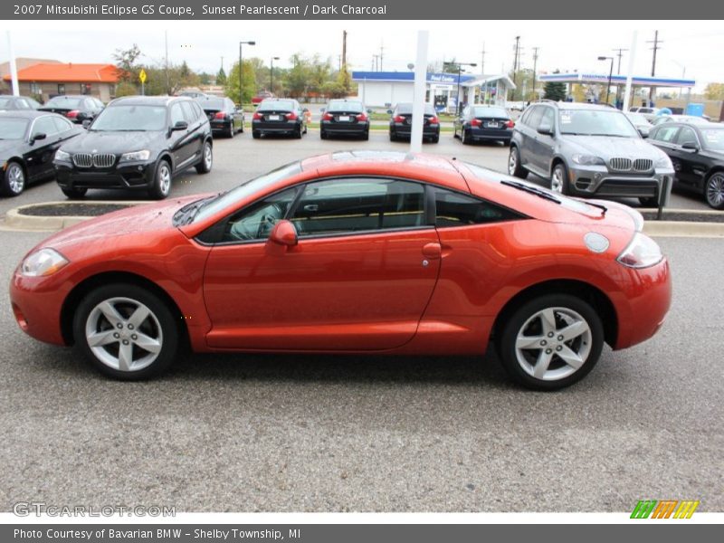 Sunset Pearlescent / Dark Charcoal 2007 Mitsubishi Eclipse GS Coupe