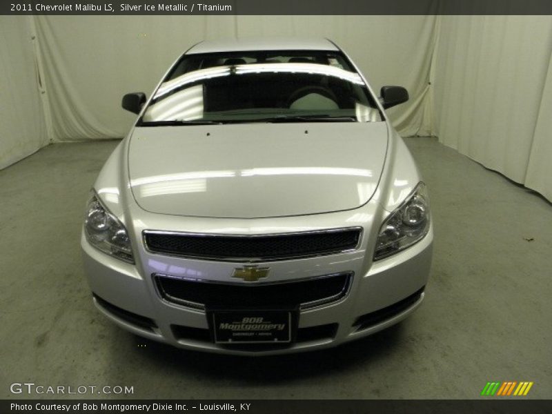 Silver Ice Metallic / Titanium 2011 Chevrolet Malibu LS