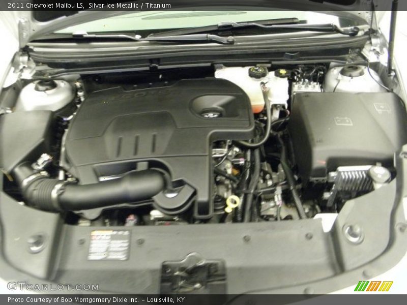 Silver Ice Metallic / Titanium 2011 Chevrolet Malibu LS
