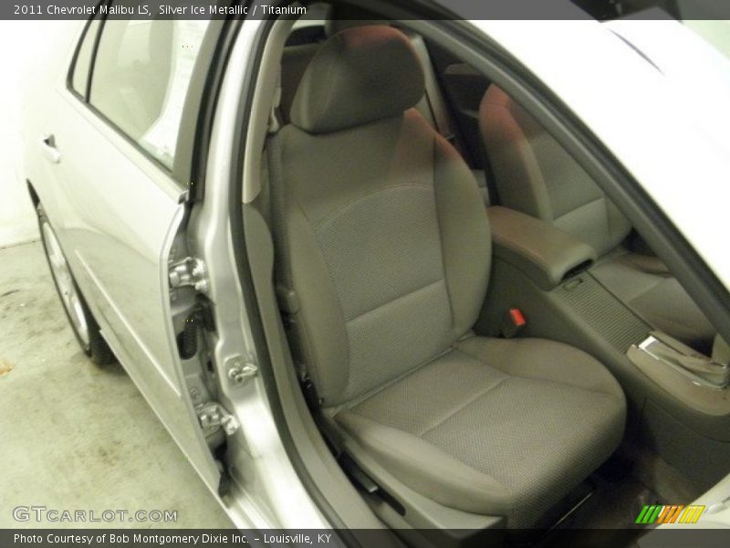 Silver Ice Metallic / Titanium 2011 Chevrolet Malibu LS