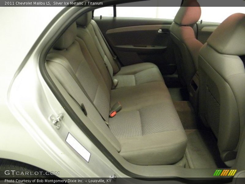 Silver Ice Metallic / Titanium 2011 Chevrolet Malibu LS