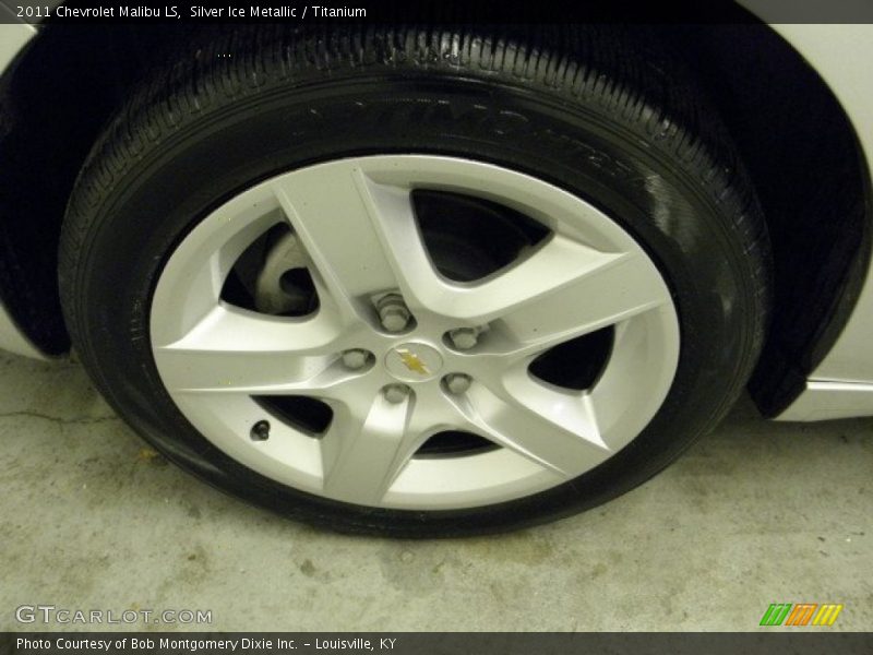 Silver Ice Metallic / Titanium 2011 Chevrolet Malibu LS