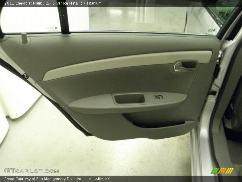 Silver Ice Metallic / Titanium 2011 Chevrolet Malibu LS
