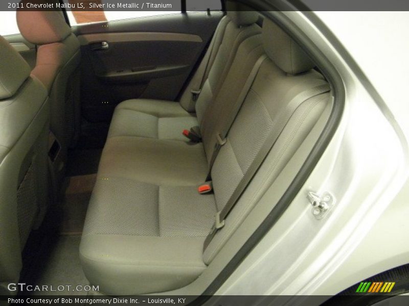 Silver Ice Metallic / Titanium 2011 Chevrolet Malibu LS