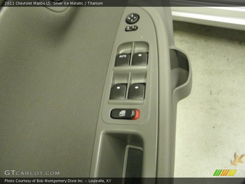 Silver Ice Metallic / Titanium 2011 Chevrolet Malibu LS