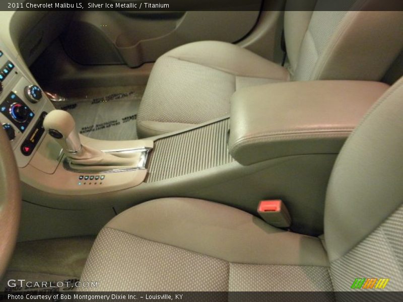 Silver Ice Metallic / Titanium 2011 Chevrolet Malibu LS