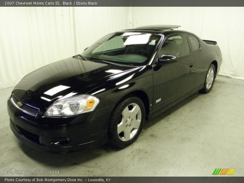 Black / Ebony Black 2007 Chevrolet Monte Carlo SS