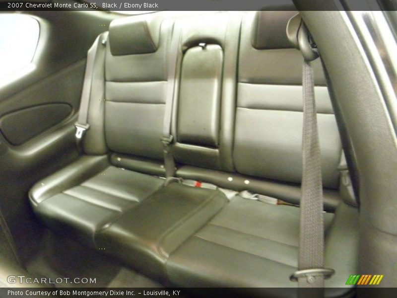 Black / Ebony Black 2007 Chevrolet Monte Carlo SS