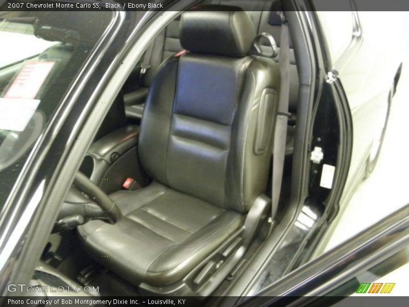 Black / Ebony Black 2007 Chevrolet Monte Carlo SS
