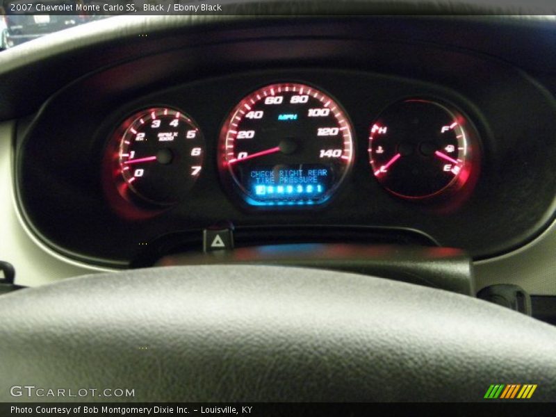 Black / Ebony Black 2007 Chevrolet Monte Carlo SS
