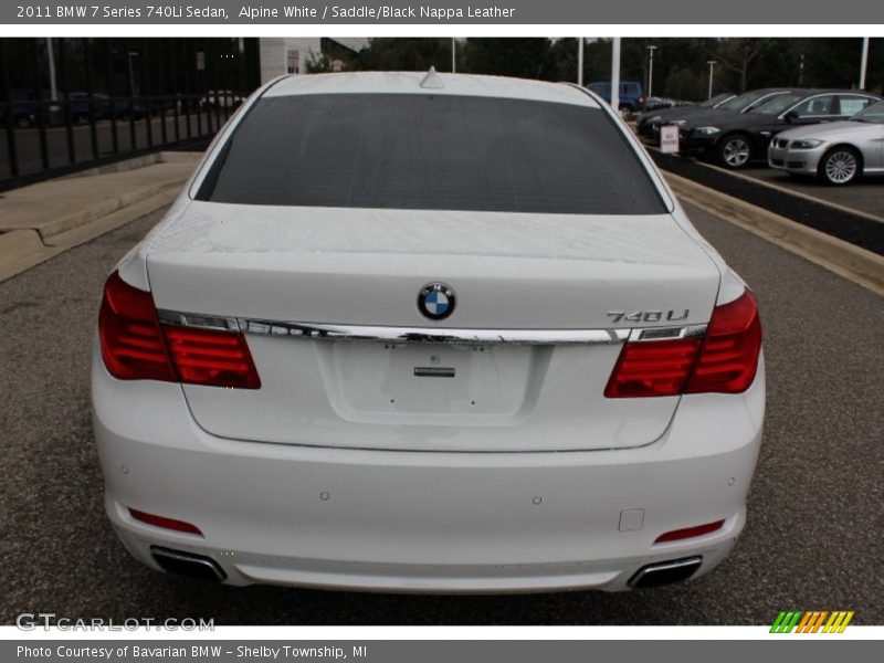  2011 7 Series 740Li Sedan Alpine White