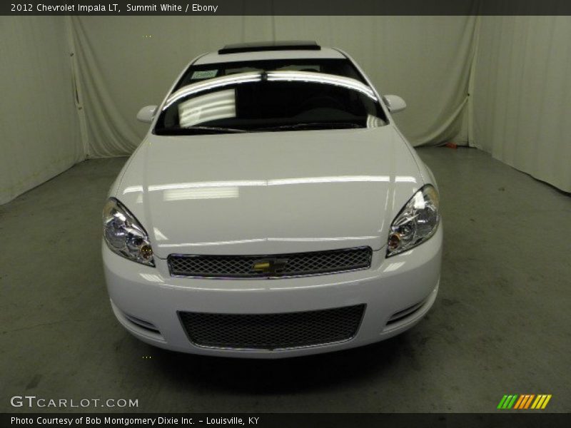 Summit White / Ebony 2012 Chevrolet Impala LT