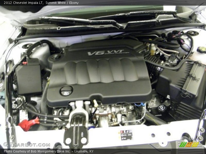 Summit White / Ebony 2012 Chevrolet Impala LT