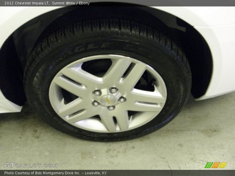 Summit White / Ebony 2012 Chevrolet Impala LT