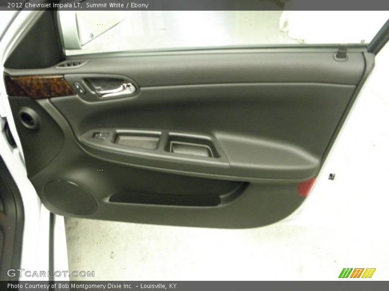 Summit White / Ebony 2012 Chevrolet Impala LT