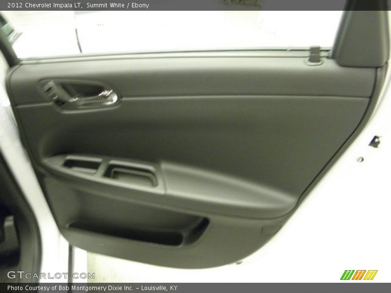 Summit White / Ebony 2012 Chevrolet Impala LT