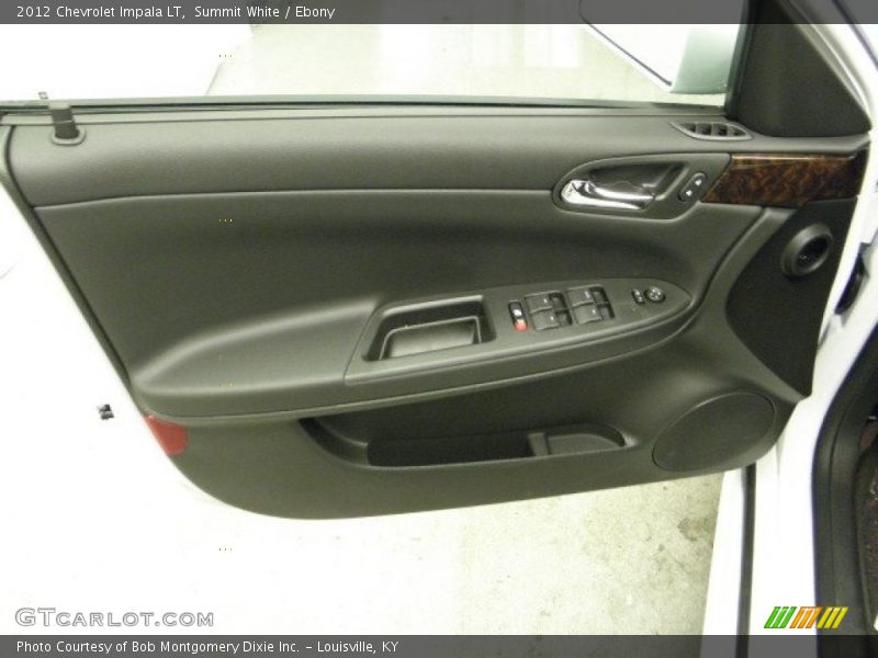Summit White / Ebony 2012 Chevrolet Impala LT
