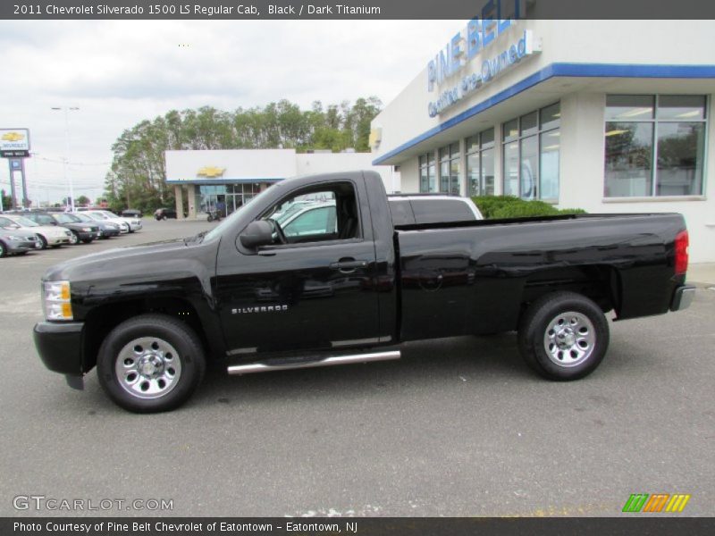 Black / Dark Titanium 2011 Chevrolet Silverado 1500 LS Regular Cab