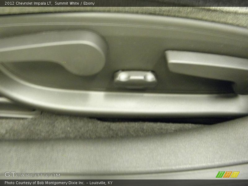 Summit White / Ebony 2012 Chevrolet Impala LT