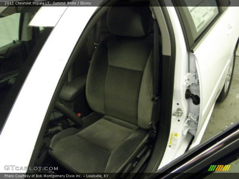 Summit White / Ebony 2012 Chevrolet Impala LT