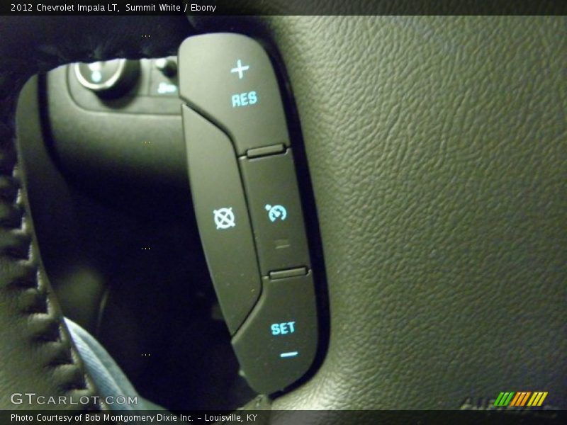 Summit White / Ebony 2012 Chevrolet Impala LT