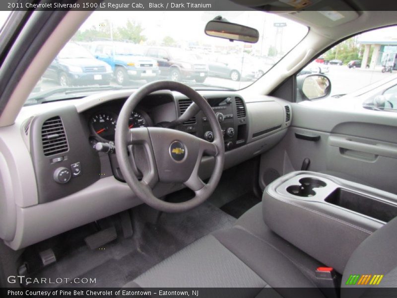 Black / Dark Titanium 2011 Chevrolet Silverado 1500 LS Regular Cab