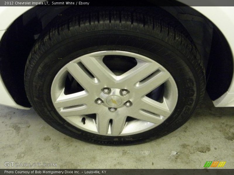 Summit White / Ebony 2012 Chevrolet Impala LT