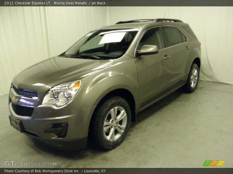 Mocha Steel Metallic / Jet Black 2012 Chevrolet Equinox LT