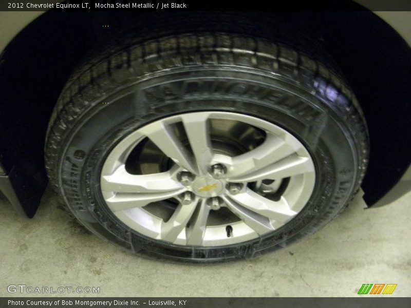Mocha Steel Metallic / Jet Black 2012 Chevrolet Equinox LT