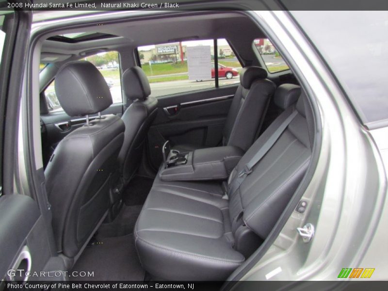 Natural Khaki Green / Black 2008 Hyundai Santa Fe Limited