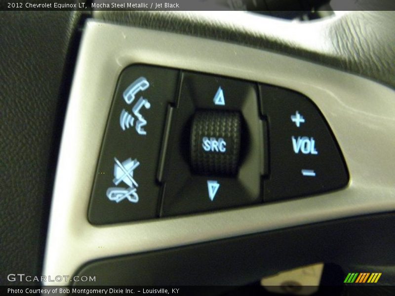 Mocha Steel Metallic / Jet Black 2012 Chevrolet Equinox LT