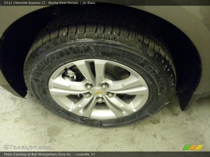 Mocha Steel Metallic / Jet Black 2012 Chevrolet Equinox LT